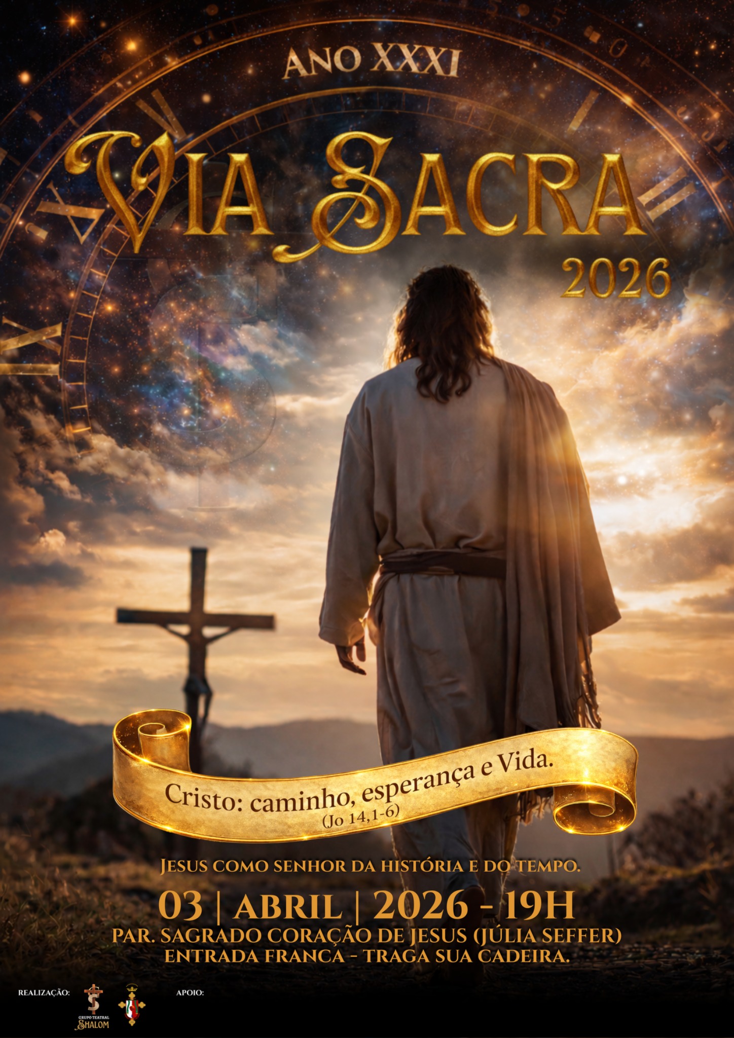 Encenação Via Sacra 2026